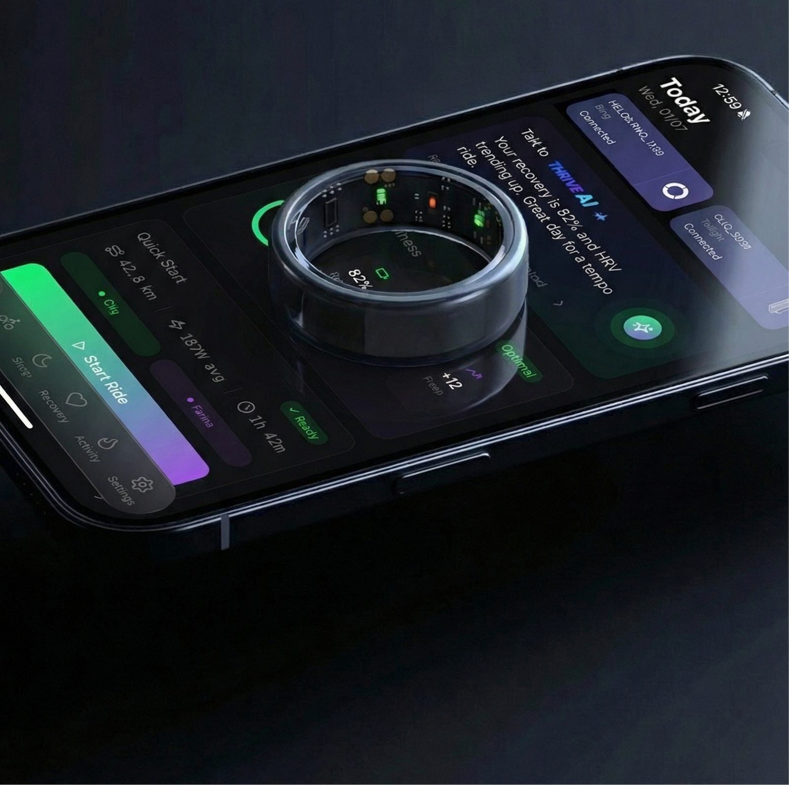 THRIVE Health recovery screen